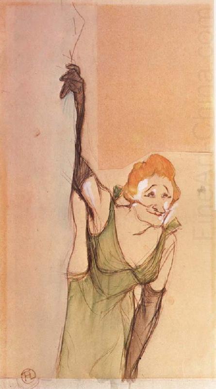 Yvette Guilbert, Henri  Toulouse-Lautrec